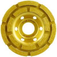 Алмазная чашка по бетону 100*22.23мм двухрядная