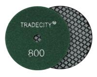 Алмазные гибкие шлифовальные круги Крестик Pads 7-STEP №800 D100